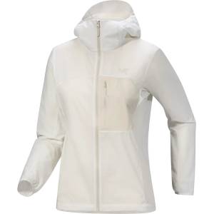 Arc'teryx Дамско ветрозащитно яке Arc'teryx Women's Squamish Hoody Windproof jacket - Arctic Silk / Sea Salt - размер XL (118-0472-0215)