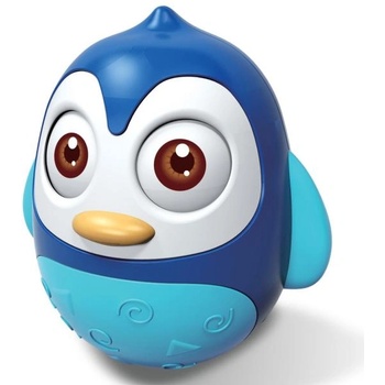 Baby Mix Клатеща се играчка Baby Mix пингвин син