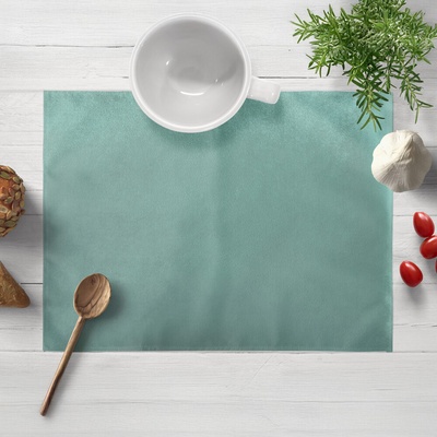 Biante Zamatové prestieranie Velvet Prémium SVP-048 Pastelová ľadovo zelená 30x40 cm