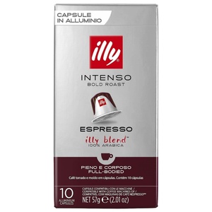 illy Кафе капсули Illy Intenso, съвместими с Nespresso, 10 бр