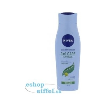Nivea Hair Care Express šampón a kondicionér pre všetky typy vlasov 250 ml