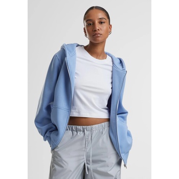 Urban Classics Суичър Ladies Fluffy Zip Hoody powderblue XXLUB-TB7286-18327 - Камуфлаж, размер XL