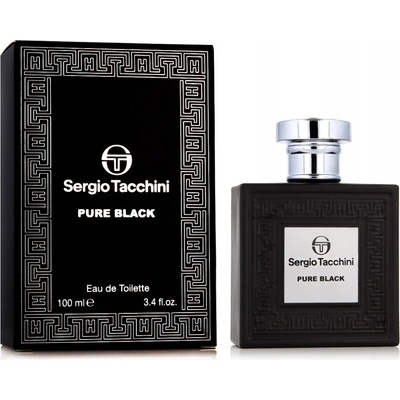 Sergio Tacchini Pure Black toaletná voda pánska 100 ml