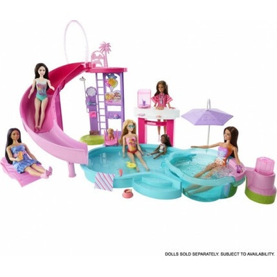 Barbie Mattel bazén snov