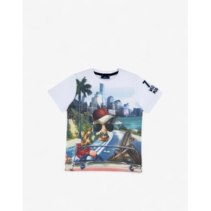 Chicco Boys Tee Multicolor Printed - dress4less