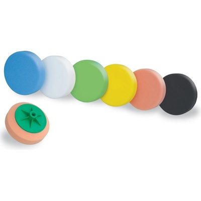 BOLL Houbička na leštění na závit 5/8 150mm tvrdá bílá