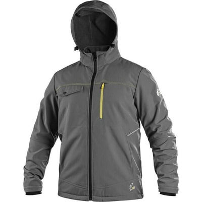 CXS Stretch bunda pánská softshell šedá