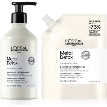 L'Oréal Serie Expert Metal Detox изгодна опаковка за увредена коса
