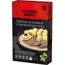 EXPRES MENU Sviečková na smotane so zemiakovými haluškami 500 g