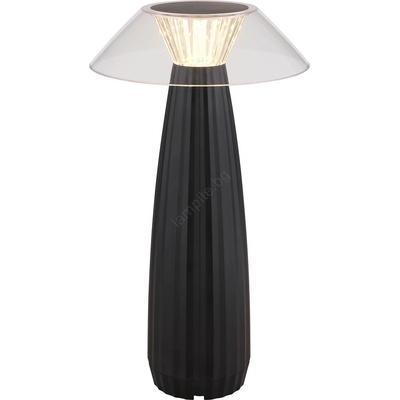 GLOBO 21021B - LED Димируема акумулаторна настолна сензорна лампа ILLUMI LED/1W/3, 7V 3000K черен (GL7938)