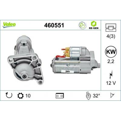 Startér VALEO 460551