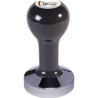 Buna Café Tamper wenge, lak, SP, nerez lesk, konvexní 58 mm