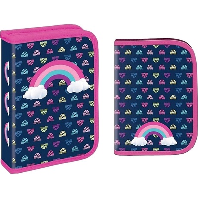 S-Cool Несесер с пособия S. Cool - Rainbow, c 1 цип, 32 части (SC2433)