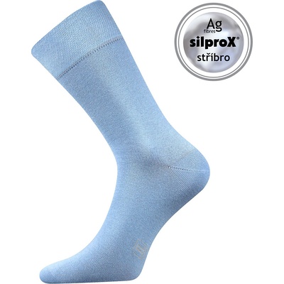 Lonka ponožky Decolor 1 pár světle modrá