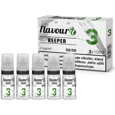 Flavourit Booster Keeper PG50/VG50 3mg 5x10ml