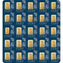 PAMP Fortuna Multigram zlatý slitek 25 x 1 g