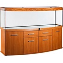 Diversa Solid LED akvarijní set vypouklý wenge 720 l