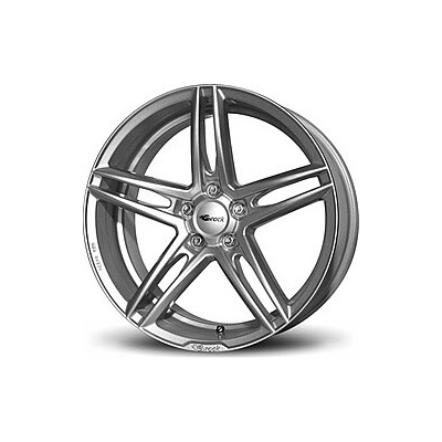 BROCK B33 8x17 5x100 ET35 crystal silver