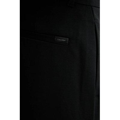 Calvin Klein панталон чино дамски от памук с еластан (LV044B916G)
