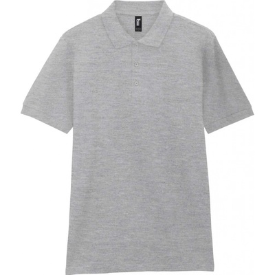 Gildan unisex bavlněná polokošile Premium RS sportovní šedá