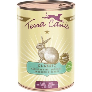 Terra Canis Заек с тиквички, амарант и естрагон 400 г