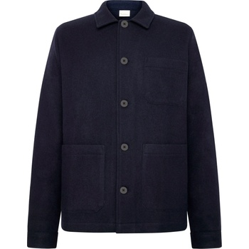 KnowledgeCotton Apparel Мъжко ежедневно яке KnowledgeCotton Apparel Wool Overshirt Casual jacket - Night Sky - размер XXL (003-3456-0215)