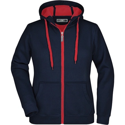 James&Nicholson dámska mikina JN354 Navy