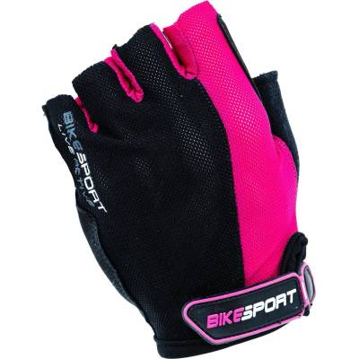 BikeSport Glm gloves gel s black/pink (am6036)