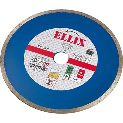 ELLIX Diamantový rezný kotúč na obklady 250 mm