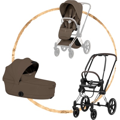 Cybex Kombinovaný Priam Style Chrome Coconut Brown 2026