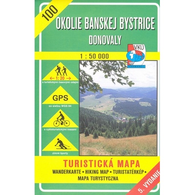 Okolie Banskej Bystrice Donovaly 1:50 000