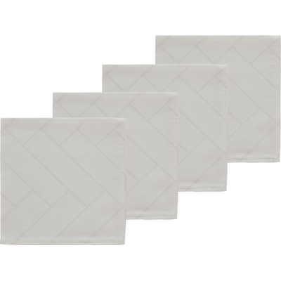 Södahl Салфетки Tiles Damask светлосиви 4 бр (33088)