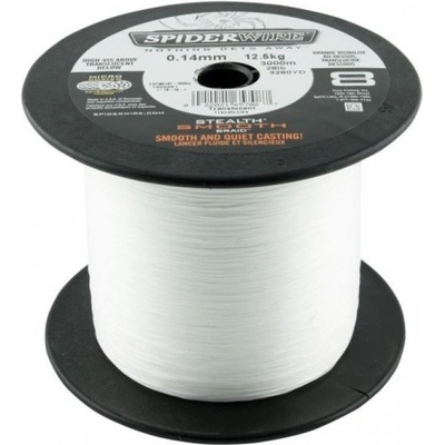 SpiderWire Šňůra Stealth Smooth x8 Translucent 1m 0,15mm 16,5kg