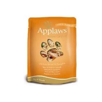 Image 1 of Applaws Chicken with Pumpkin in Broth - пиле с тиква в бульон 70gr