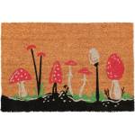 Esschert Design Изтривалка от кокосови влакна 40x60 cm Mushrooms - Esschert Design (ZEE-RB316)