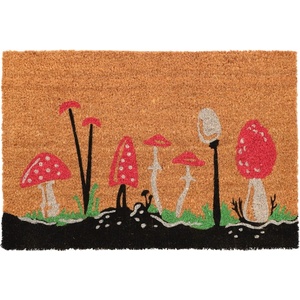 Esschert Design Изтривалка от кокосови влакна 40x60 cm Mushrooms - Esschert Design (ZEE-RB316)