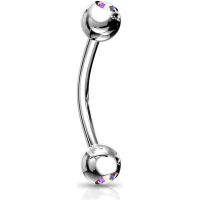Šperky4U piercing do obočí OB01004-AB