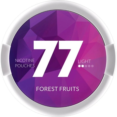 77 Pouches Forest Fruits 10 mg 20 sáčků