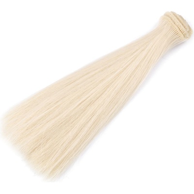 Prima-obchod Paruka / vlasy pro panenky 20 cm, barva 9 blond nejsvětlejší