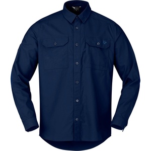 Norrøna Мъжка риза с копчета Norrøna Femund Cotton Shirt - Navy Blazer (033-2687-0213)