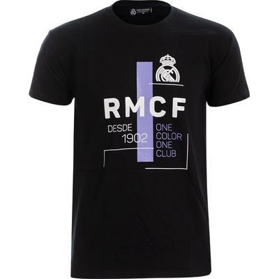 Fan-shop tričko REAL MADRID Desde 1902 black