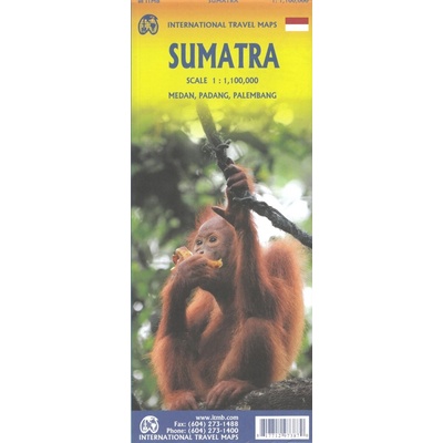 ITMB Publishing mapa Sumatra 1:1,1 mil. ITM