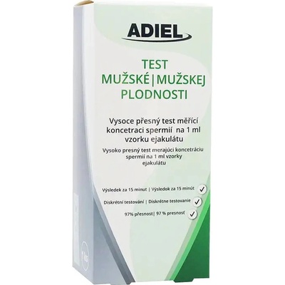 Adiel Test mužské plodnosti 1 ks