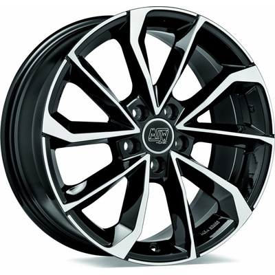 MSW 42 8x18 5x112 ET28 gloss black