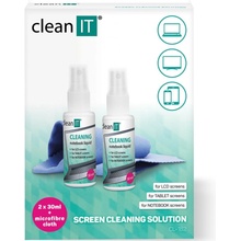 Clean it čisticí roztok na notebooky s utěrkou 2 x 30 ml