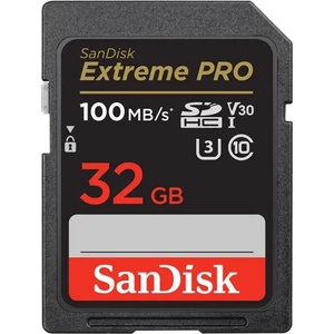SanDisk Extreme PRO SDHC 32GB UHS-I/U3/C10 (SDSDXXO-032G-GN4IN/121594)