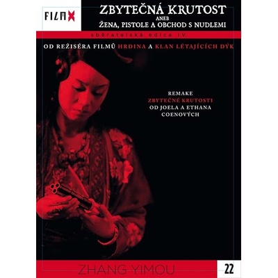 Zbytečná krutost aneb Žena, pistole a obchod s nudlemi, digipack DVD