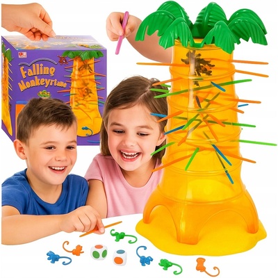 Skákající padající opice Palma 30 cm