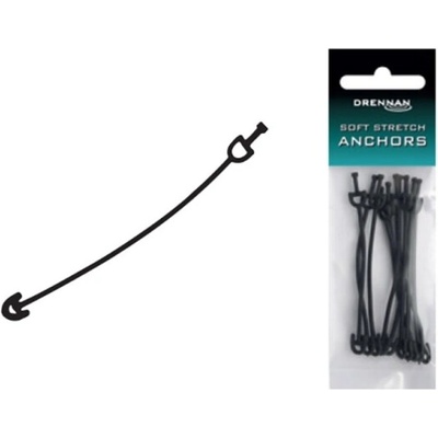 Drennan Natahovací Kotva Soft Stretch Anchors Long 85mm 10ks