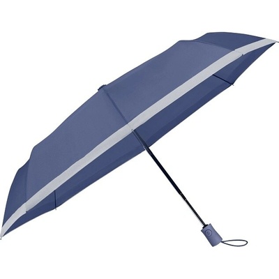 Samsonite Rain Pro 3 Sect. Auto O/C skládací dážnik Storm Blue